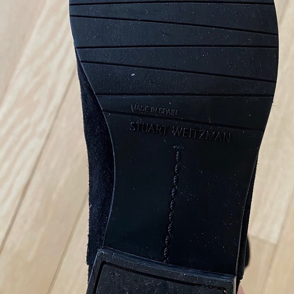 Stuart Weitzman 5050 Suede Over-The-Knee Boots - image 3